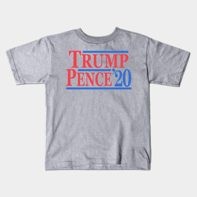 Trump Pence 20 Kids T-Shirt by Etopix